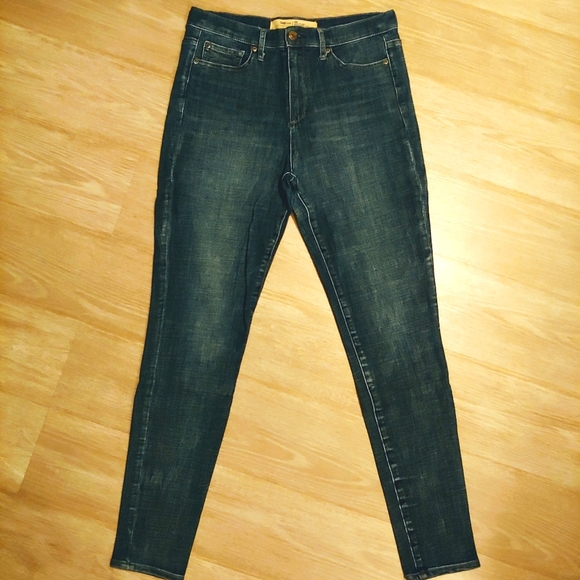 GAP True Skinny Super High Rise Jeans, Sz 29R - Picture 3 of 9